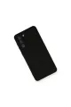 Samsung Galaxy S21 Kılıf Nano İçi Kadife Silikon - Siyah