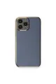 Apple İphone 13 Pro Kılıf Volet Silikon - Mavi