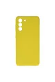 Samsung Galaxy S21 Kılıf Nano İçi Kadife Silikon - Sarı