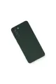 Samsung Galaxy S21 Plus Kılıf Nano İçi Kadife Silikon - Koyu Yeşil