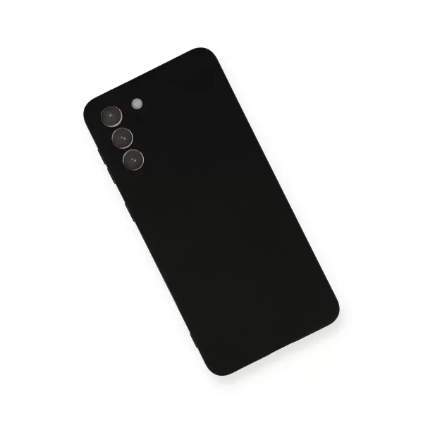 Samsung Galaxy S21 Plus Kılıf Nano İçi Kadife Silikon - Siyah