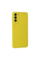 Samsung Galaxy S21 Plus Kılıf Nano İçi Kadife Silikon - Sarı