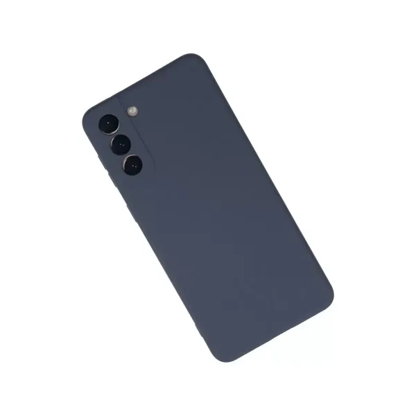 Samsung Galaxy S21 Plus Kılıf Nano İçi Kadife Silikon - Gri