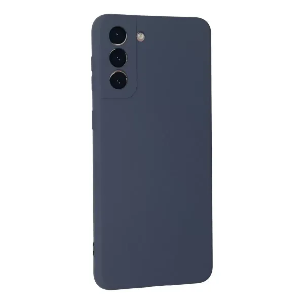 Samsung Galaxy S21 Plus Kılıf Nano İçi Kadife Silikon - Gri