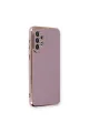 Samsung Galaxy A33 5g Kılıf Volet Silikon - Mor