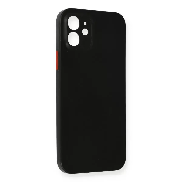 Apple İphone 12 Kılıf Pp Ultra İnce Kapak - Siyah