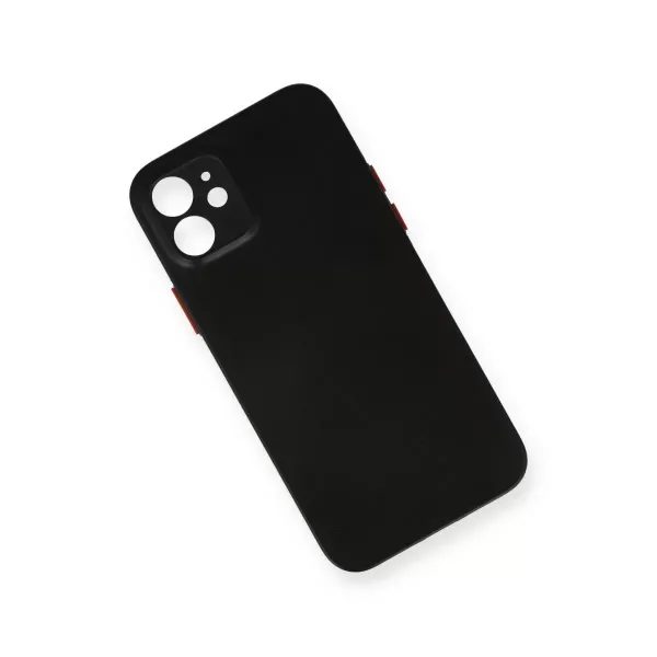 Apple İphone 12 Kılıf Pp Ultra İnce Kapak - Siyah