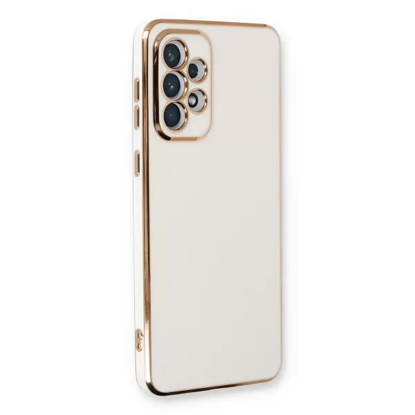 Samsung Galaxy A53 5g Kılıf Volet Silikon - Beyaz