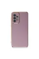 Samsung Galaxy A53 5g Kılıf Volet Silikon - Mor