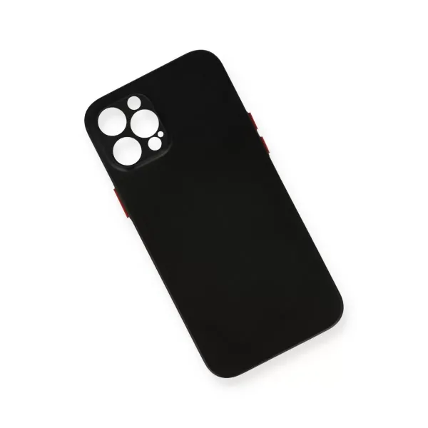Apple İphone 12 Pro Kılıf Pp Ultra İnce Kapak - Siyah