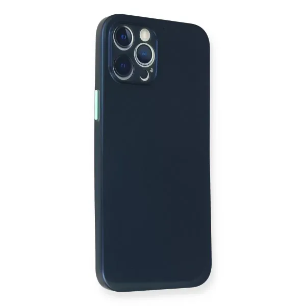 Apple İphone 12 Pro Kılıf Pp Ultra İnce Kapak - Mavi