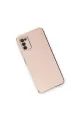 Samsung Galaxy A03s Kılıf Volet Silikon - Pembe