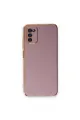 Samsung Galaxy A03s Kılıf Volet Silikon - Mor