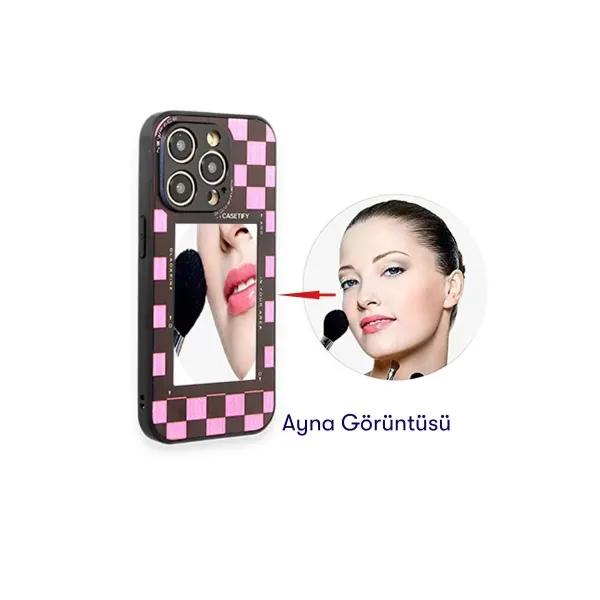 Vivo Y16 Kılıf Mirror Desenli Kapak - Mirror - 3