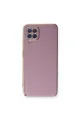 Samsung Galaxy A22 Kılıf Volet Silikon - Mor