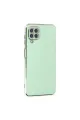 Samsung Galaxy A22 Kılıf Volet Silikon - Açık Yeşil