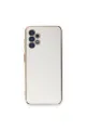 Samsung Galaxy A13 4g Kılıf Volet Silikon - Beyaz