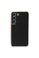 Samsung Galaxy S22 Plus Kılıf Volet Silikon - Siyah