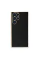 Samsung Galaxy S22 Ultra Kılıf Volet Silikon - Siyah