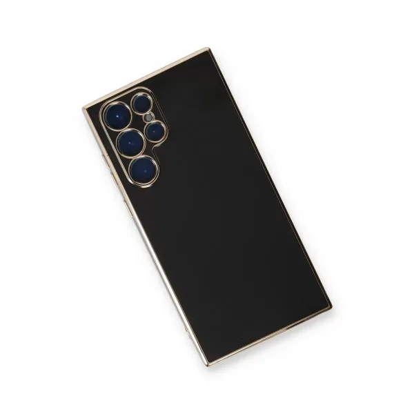 Samsung Galaxy S22 Ultra Kılıf Volet Silikon - Siyah
