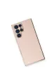 Samsung Galaxy S22 Ultra Kılıf Volet Silikon - Pembe