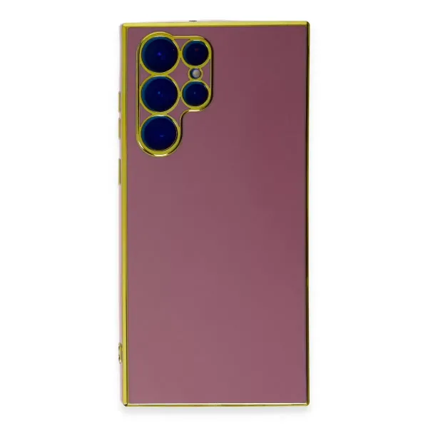 Samsung Galaxy S22 Ultra Kılıf Volet Silikon - Kırmızı