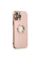 Apple İphone 13 Pro Max Kılıf Store Silikon - Pembe