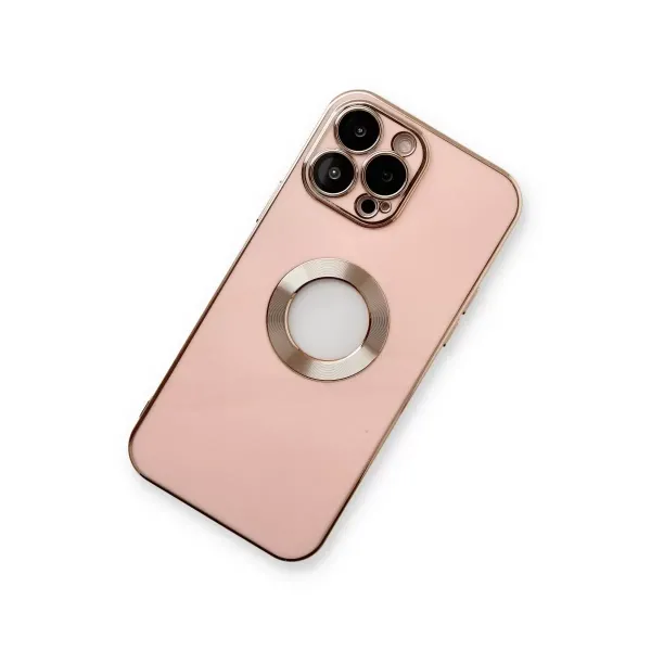 Apple İphone 13 Pro Max Kılıf Store Silikon - Pembe