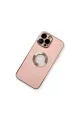 Apple İphone 13 Pro Max Kılıf Store Silikon - Pembe
