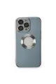 Apple İphone 13 Pro Max Kılıf Store Silikon - Sierra Blue
