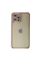 Apple İphone 12 Pro Kılıf Joke Taşlı Silikon - Pembe