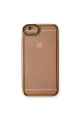 Apple İphone 6 Kılıf Liva Lens Silikon - Siyah