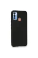 Tecno Spark 7t Kılıf First Silikon - Siyah
