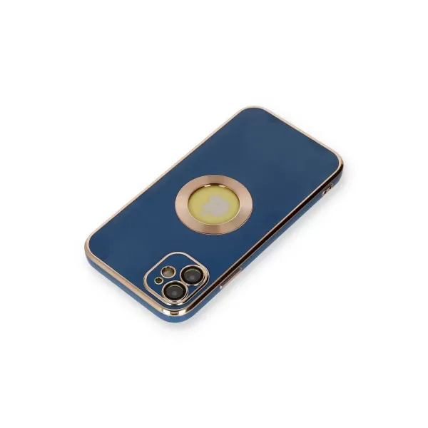 Apple İphone 12 Kılıf Store Silikon - Mavi
