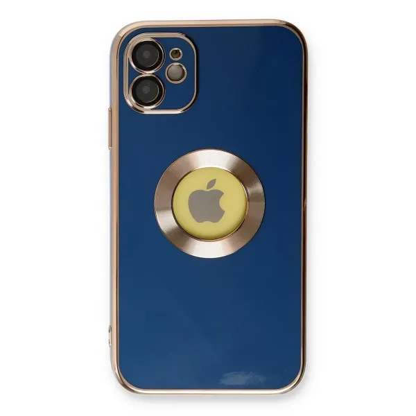 Apple İphone 12 Kılıf Store Silikon - Mavi