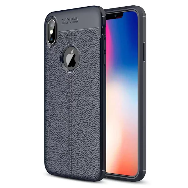 Apple İphone Xs Max Kılıf Auto Focus Kapak - Lacivert