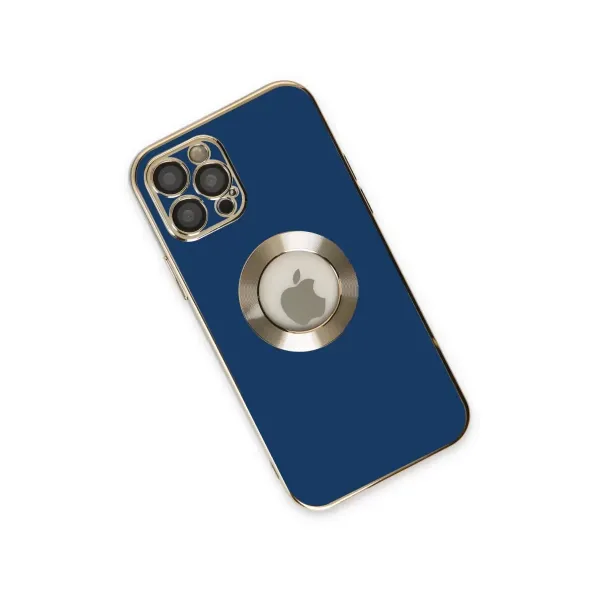 Apple İphone 12 Pro Kılıf Store Silikon - Mavi