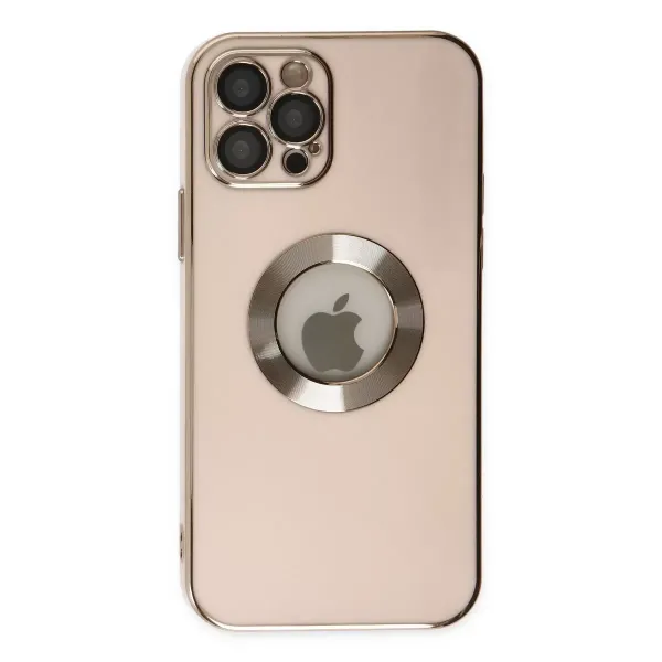 Apple İphone 12 Pro Kılıf Store Silikon - Pembe