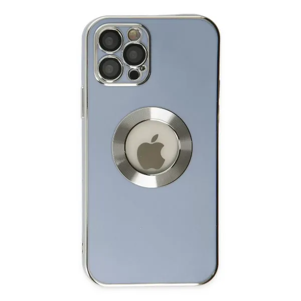 Apple İphone 12 Pro Kılıf Store Silikon - Sierra Blue