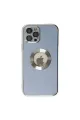 Apple İphone 12 Pro Kılıf Store Silikon - Sierra Blue