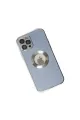 Apple İphone 12 Pro Kılıf Store Silikon - Sierra Blue