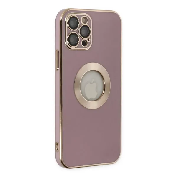 Apple İphone 12 Pro Kılıf Store Silikon - Mor