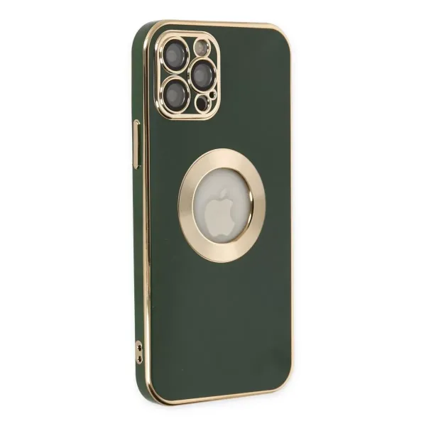 Apple İphone 12 Pro Max Kılıf Store Silikon - Yeşil