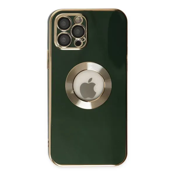 Apple İphone 12 Pro Max Kılıf Store Silikon - Yeşil