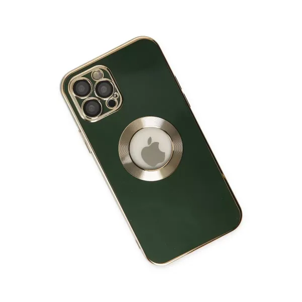 Apple İphone 12 Pro Max Kılıf Store Silikon - Yeşil