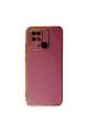 Xiaomi Redmi 10c Kılıf Volet Silikon - Kırmızı