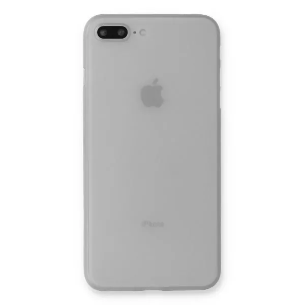 Apple İphone 7 Plus Kılıf Pp Ultra İnce Kapak - Beyaz