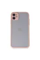 Apple İphone 11 Kılıf Montreal Silikon Kapak - Pembe
