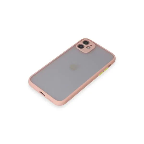 Apple İphone 11 Kılıf Montreal Silikon Kapak - Pembe