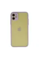 Apple İphone 11 Kılıf Montreal Silikon Kapak - Mor